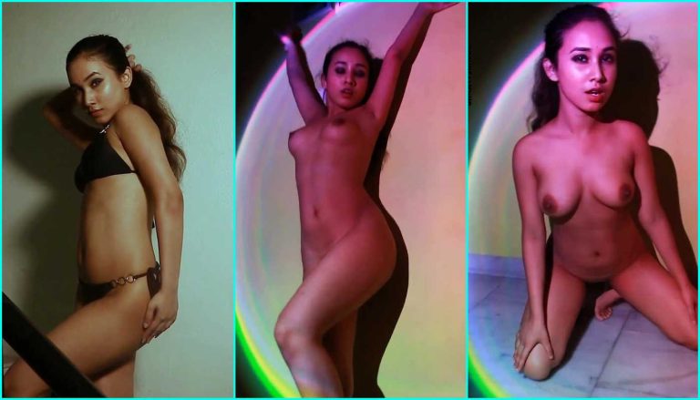 Model Rima Dutta Nude Posing for App Content