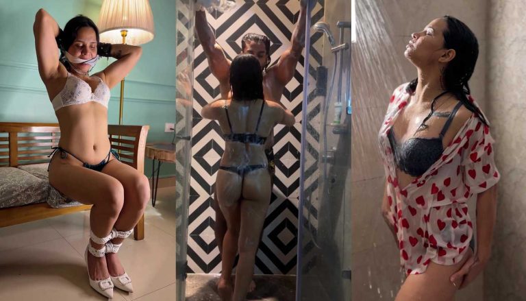 Mansi Negi aka MelloBadass Sexy Show in Thong Panties App Content