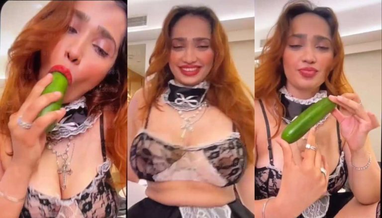 Aditi Mistry Nude Best Nipple In Black Lingerie