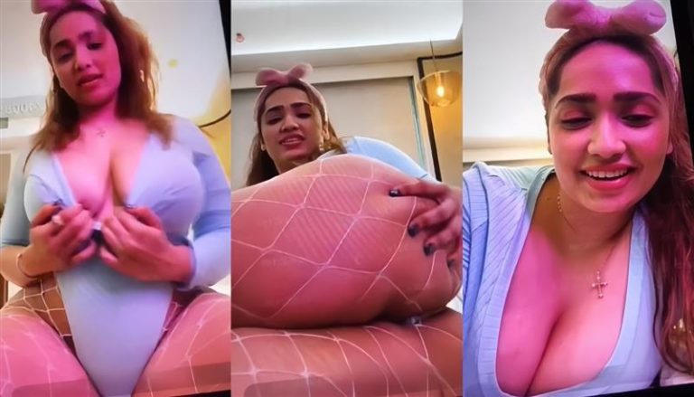 Aditi Mistry Nude in Blue Top Live in Hd Part 3