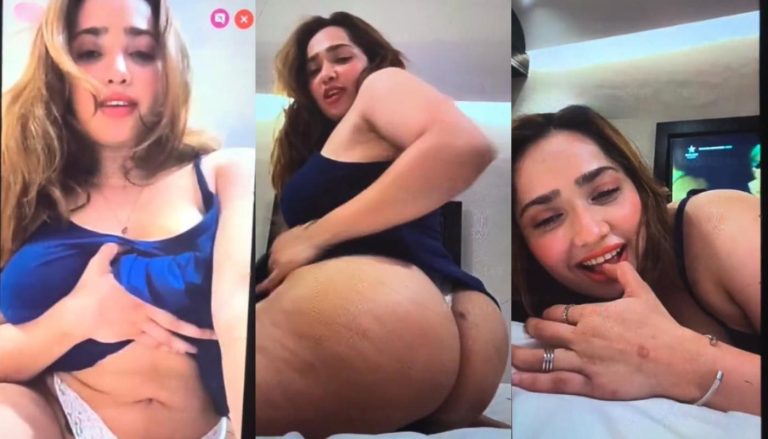 Aditi Mistry Nude live In Blue Top Released Part 2