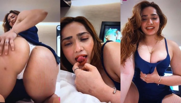 Aditi Mistry Nude live In Blue Top Released Part 3