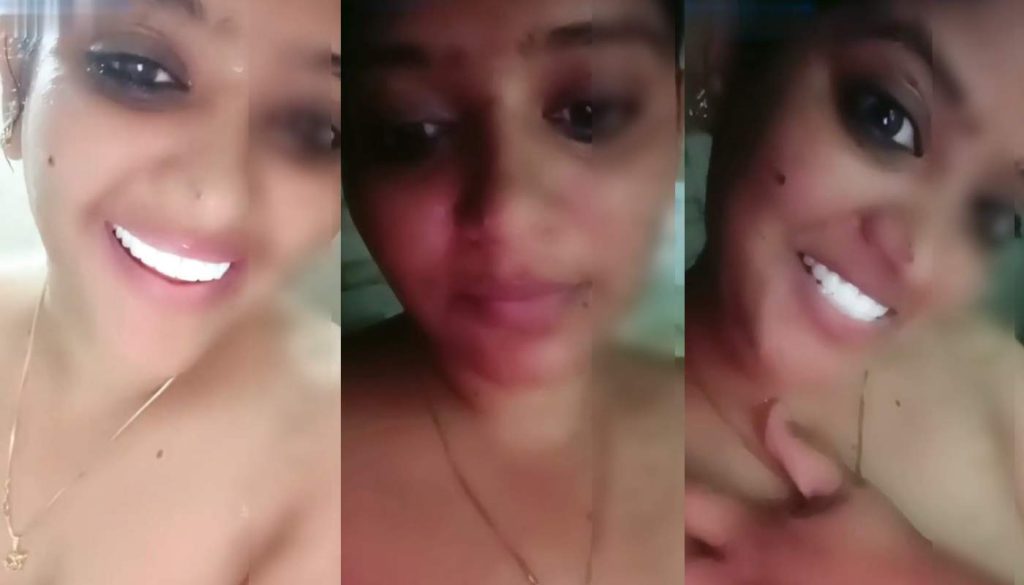 Anu Telugu Girl Bathing Full Nude and Showing Glimpse of Boobs on PREMIUM 121 Tango Live With Face