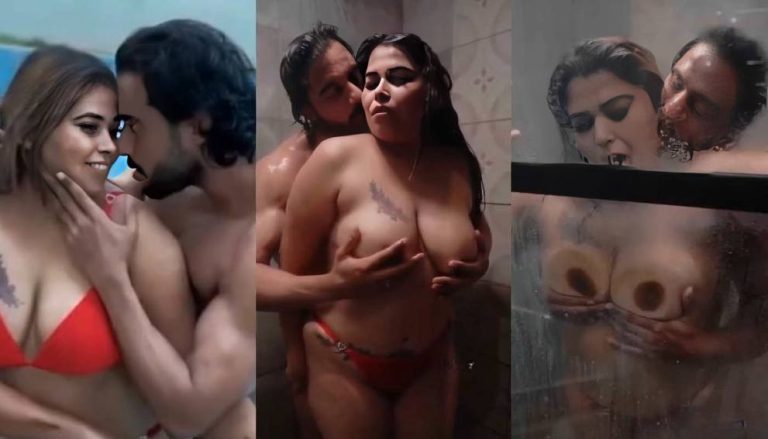 Preeti Puneet Enjoying With Dude In The Pool App Content