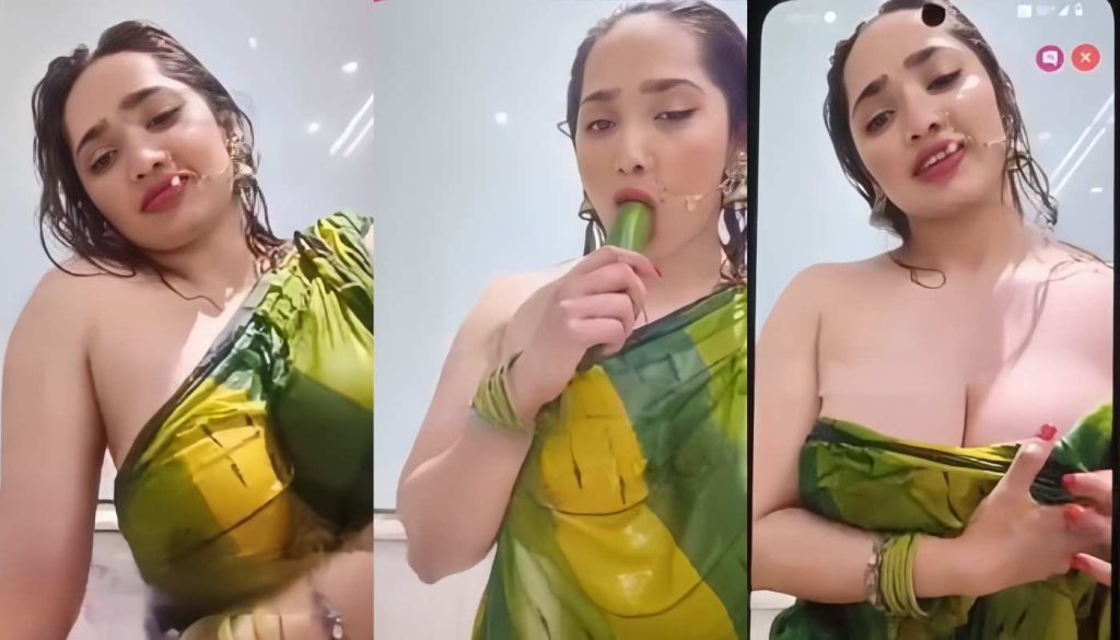 Aditi Mistry Sharee Live Show 1 Hr 21 Min Part 3